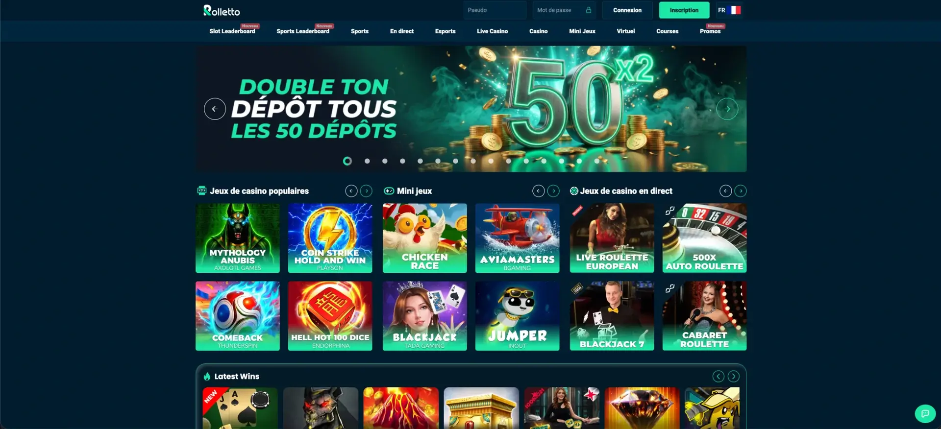 Rolletto Casino sur Rolletto Casino